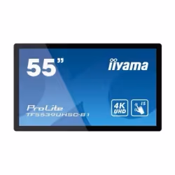 iiyama ProLite TF5539UHSC-B1AG, 139,7 cm (55"), 3840 x 2160 pixels, 4K Ultra HD, LED, 8 ms, Noir