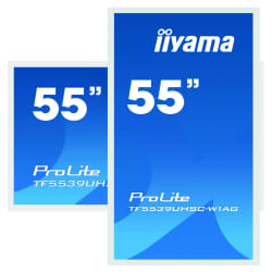 iiyama ProLite TF5539UHSC-W1AG écran plat de PC 139,7 cm (55") 3840 x 2160 pixels 4K Ultra HD LED Écran tactile Multi-utilisateur Blanc