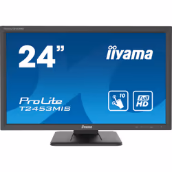 iiyama ProLite T2453MIS-B1, 59,9 cm (23.6"), 1920 x 1080 pixels, Full HD, LED, 4 ms, Noir