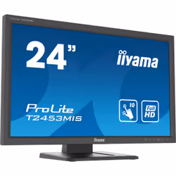 iiyama ProLite T2453MIS-B1 écran plat de PC 23.6" Full HD LED Écran tactile Multi-utilisateur Noir