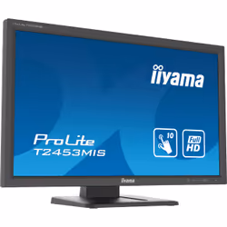 iiyama ProLite T2453MIS-B1 écran plat de PC 23.6" Full HD LED Écran tactile Multi-utilisateur Noir