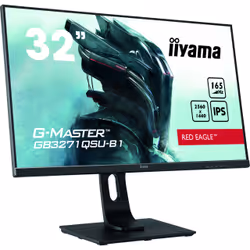 iiyama G-MASTER GB3271QSU-B1, 80 cm (31.5"), 2560 x 1440 pixels, Wide Quad HD, LED, 1 ms, Noir
