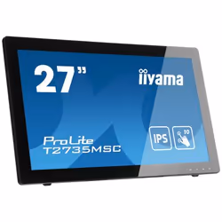 iiyama ProLite T2735MSC-B3 écran plat de PC 27" Full HD LED Écran tactile Noir