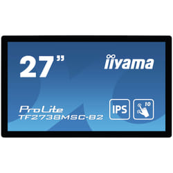 iiyama ProLite TF2738MSC-B2 écran plat de PC 27" Full HD LED Écran tactile Multi-utilisateur Noir