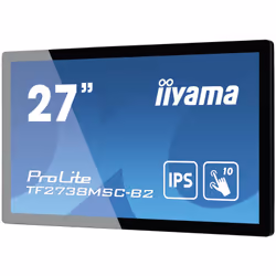 iiyama ProLite TF2738MSC-B2 écran plat de PC 27" Full HD LED Écran tactile Noir - Vue supplémentaire 4