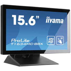 iiyama ProLite T1634MC-B8X écran plat de PC 15.6" Full HD LED Écran tactile Multi-utilisateur Noir