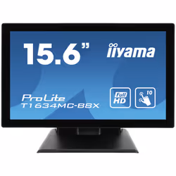 iiyama ProLite T1634MC-B8X écran plat de PC 15.6" Full HD LED Écran tactile Multi-utilisateur Noir