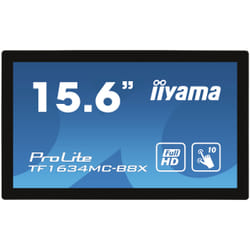 iiyama ProLite TF1634MC-B8X écran plat de PC 15.6" Full HD LED Écran tactile Multi-utilisateur Noir
