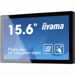 iiyama ProLite TF1634MC-B8X écran plat de PC 15.6" Full HD LED Écran tactile Noir - Vue supplémentaire 5