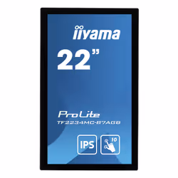 iiyama ProLite TF2234MC-B7AGB écran plat de PC 21.5" Full HD LED Écran tactile Multi-utilisateur Noir