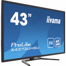 iiyama ProLite X4373UHSU-B1 écran plat de PC 42.5" 4K Ultra HD Noir