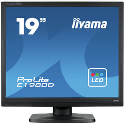 iiyama ProLite E1980D-B1 LED display 19" XGA Noir