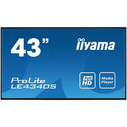 iiyama LE4340S-B3 affichage de messages Panneau plat de signalisation numérique 43" LED 350 cd/m² Full HD Noir 16/7