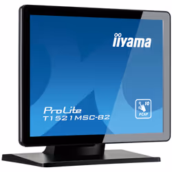 iiyama ProLite T1521MSC-B2 écran plat de PC 15" XGA LED Écran tactile Dessus de table Noir