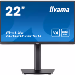 iiyama ProLite XUB2294HSU-B2, 54,6 cm (21.5"), 1920 x 1080 pixels, Full HD, LCD, 1 ms, Noir