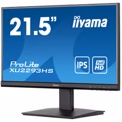 iiyama ProLite XU2293HS-B5, 54,6 cm (21.5"), 1920 x 1080 pixels, Full HD, LED, 3 ms, Noir