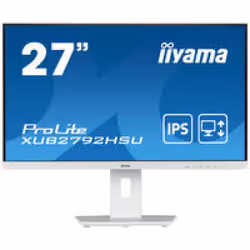 iiyama ProLite XUB2792HSU-W5, 68,6 cm (27"), 1920 x 1080 pixels, Full HD, LED, 4 ms, Blanc
