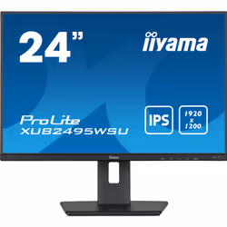 iiyama ProLite XUB2495WSU-B5, 61,2 cm (24.1"), 1920 x 1200 pixels, WUXGA, LCD, 5 ms, Noir