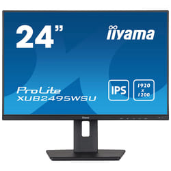 iiyama ProLite XUB2495WSU-B5 écran plat de PC 61,2 cm (24.1") 1920 x 1200 pixels WUXGA LCD Noir
