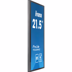 iiyama PROLITE Carte A numérique 22" LED 600 cd/m² Full HD Noir Écran tactile