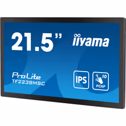 iiyama PROLITE Carte A numérique 22" LED 600 cd/m² Full HD Noir Écran tactile - Vue supplémentaire 6