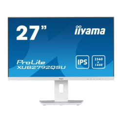 iiyama ProLite XUB2792QSU-W5 écran plat de PC 27" Quad HD LED Blanc