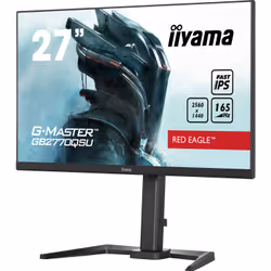 iiyama G-MASTER GB2770QSU-B5, 68,6 cm (27"), 2560 x 1440 pixels, Wide Quad HD, LED, 0,5 ms, Noir