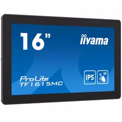 iiyama ProLite TF1615MC-B1 écran plat de PC 15.6" Full HD Écran tactile Noir - Vue supplémentaire 7