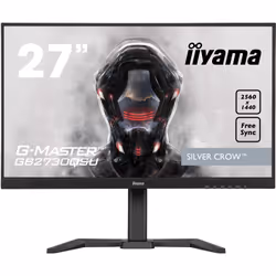 iiyama G-MASTER , 68,6 cm (27"), 2560 x 1440 pixels, Wide Quad HD, LED, 1 ms, Noir