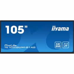 iiyama PROLITE, Carte A numérique, 2,67 m (105"), LED, 5120 x 2160 pixels, Wifi, 24/7