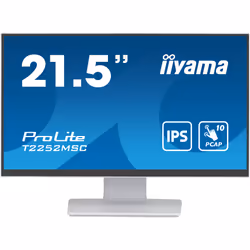 iiyama ProLite , 54,6 cm (21.5"), 1920 x 1080 pixels, Full HD, LCD, 5 ms, Blanc