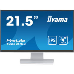 iiyama ProLite écran plat de PC 21.5" Full HD LCD Écran tactile Table Blanc