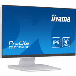 iiyama ProLite écran plat de PC 21.5" Full HD LCD Écran tactile Table Blanc