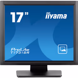 iiyama ProLite T1731SR-B1S, 43,2 cm (17"), 1280 x 1024 pixels, SXGA, LCD, 5 ms, Noir