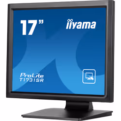 iiyama ProLite T1731SR-B1S écran plat de PC 17" SXGA LCD Écran tactile Noir - Vue supplémentaire 8