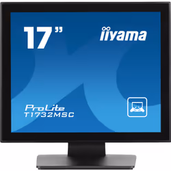 iiyama ProLite T1732MSC-B1SAG, 43,2 cm (17"), 1280 x 1024 pixels, Full HD, LED, 5 ms, Noir