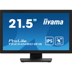 iiyama ProLite T2234MSC-B1S écran plat de PC 21.5" Full HD Écran tactile Noir