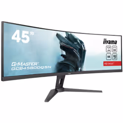 iiyama G-MASTER RED EAGLE CURVED écran plat de PC 45" Dual QHD LED Noir