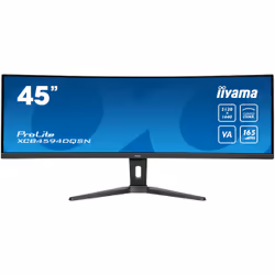 iiyama G-MASTER 45"LCD Curved Bus. UWQHD, 114,3 cm (45"), 5120 x 1440 pixels, Dual QHD, LED, 0,8 ms, Noir