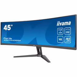 iiyama G-MASTER 45"LCD Curved Bus. UWQHD écran plat de PC 45" Dual QHD LED Noir - Vue supplémentaire 4