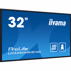 iiyama PROLITE, Carte A numérique, 80 cm (31.5"), LED, 1920 x 1080 pixels, Wifi, 24/7