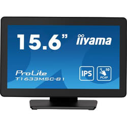 iiyama ProLite T1633MSC-B1 écran plat de PC 15.6" Full HD LCD Écran tactile Noir