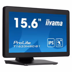 iiyama ProLite T1633MSC-B1 écran plat de PC 15.6" Full HD LCD Écran tactile Noir