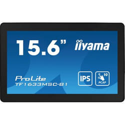 iiyama ProLite TF1633MSC-B1 écran plat de PC 15.6" Full HD Écran tactile Noir