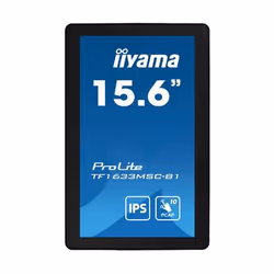 iiyama ProLite TF1633MSC-B1 écran plat de PC 15.6" Full HD Écran tactile Noir
