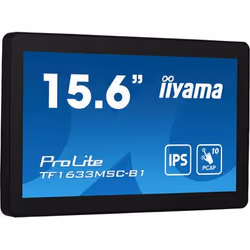 iiyama ProLite TF1633MSC-B1 écran plat de PC 15.6" Full HD Écran tactile Noir - Vue supplémentaire 4