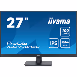 iiyama ProLite , 68,6 cm (27"), 1920 x 1080 pixels, Full HD, LED, 0,4 ms, Noir