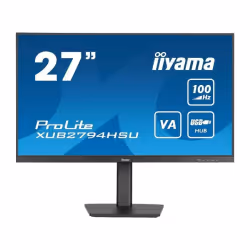 iiyama ProLite XUB2794HSU-B6, 68,6 cm (27"), 1920 x 1080 pixels, Full HD, 1 ms, Noir