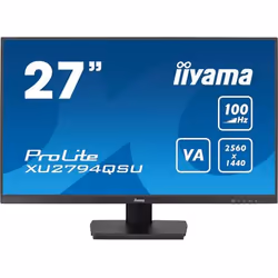 iiyama ProLite XU2794QSU-B6, 68,6 cm (27"), 2560 x 1440 pixels, Wide Quad HD, LCD, 1 ms, Noir