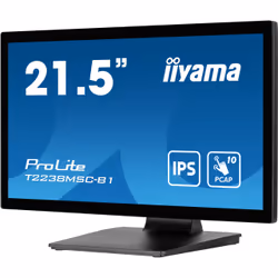 iiyama ProLite T2238MSC-B1 écran plat de PC 21.5" Full HD LED Écran tactile Noir - Vue supplémentaire 5